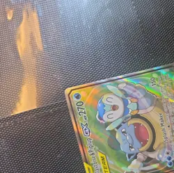Blastoise & Piplup GX Alternate Art 215/236 Cosmic Eclipse Pokemon TCG NM - Image 5