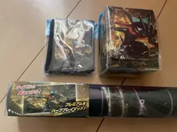 Pokemon TCG Trainers Salon Supply Set Playmat Deck Case Sleeves Japanese New JP - Image 5