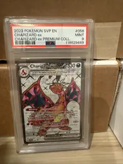 Charizard Ex Premium Collection Pokemon Svp En-Sv Black Star Promo #056 - PSA 9 - Image 1