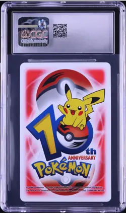 Pokemon CGC 10 Bulbasaur Red Ace Of Hearts 10th Anniversary Poker 2006 Japanese - Image 2