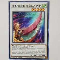 (3x) Hi-Speedroid Chanbara - LED8-EN017 - NM - Common - 1st ed - Yugioh - Image 1