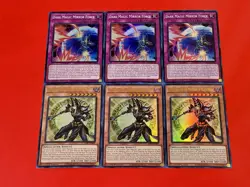 3x Dark Magician The Magician Of Black Magic 3x Dark Magic Mirror Force | YuGiOh - Image 1