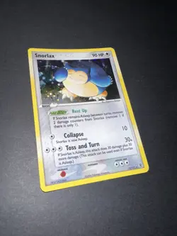 Snorlax - 15/112 - Pokemon Ex FireRed LeafGreen Holo Card Lp Card - Image 3