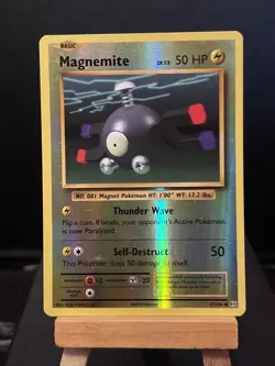 Pokemon Card Magnemite 37/108 XY Evolutions Reverse Holo Good Condition - Image 1