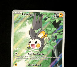 Pokemon Card TCG - Emolga 112/086 Black Bolt English - Illustration Rare - NM ⭐ - Image 2