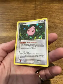 Igglybuff 37/101 - EX Hidden Legends - Reverse Holo - 2004 Vintage Pokemon card - Image 1