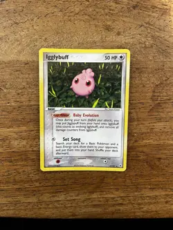 Igglybuff 37/101 - EX Hidden Legends - Reverse Holo - 2004 Vintage Pokemon card - Image 2
