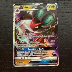 Noivern GX 99/147 Pokemon Burning Shadows Sun & Moon Ultra Rare Holo Card NM - Image 1