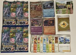Pokemon Japanese 4 Sealed Packs Plus 16 Extra Japanese Various Card Lot! - Image 1