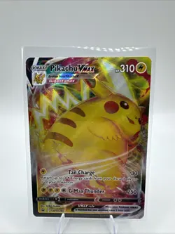 Pikachu VMAX SWSH286 Sword & Shield Black Star Promo Pokemon TCG Card NM - Image 1