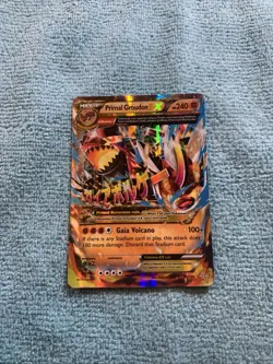 Primal Groudon EX (Omega) 86/160 XY - Primal Clash Holo LP Pokemon Card - Image 1