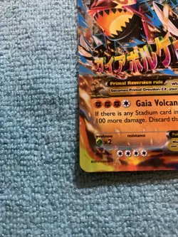 Primal Groudon EX (Omega) 86/160 XY - Primal Clash Holo LP Pokemon Card - Image 4