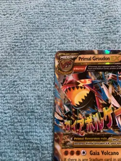 Primal Groudon EX (Omega) 86/160 XY - Primal Clash Holo LP Pokemon Card - Image 5