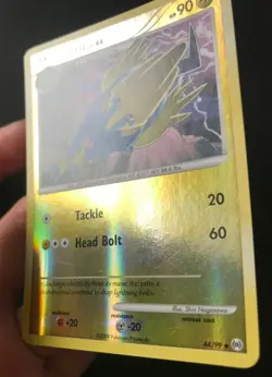 Manectric 44/99 Platinum Arceus REVERSE HOLO RARE Shiny Pokemon Card Excellent - Image 5