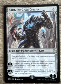 MTG - Karn, the Great Creator - Image 1