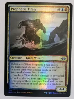 Prophetic Titan (Showcase) Modern Horizons 2 Foil - MTG - Image 1