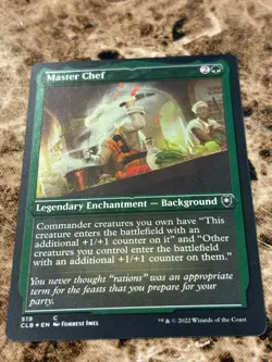 MASTER CHEF Magic MTG Battle For Baldur's Gate Etched Foil - Image 1