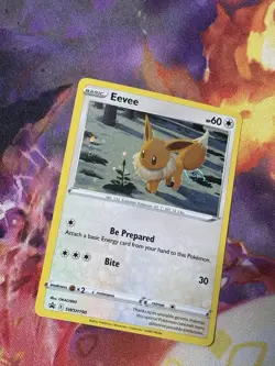 Pokemon TCG Eevee SWSH190 Black Star Promo Holo - 🔥FART SWIRL💨 - Image 5