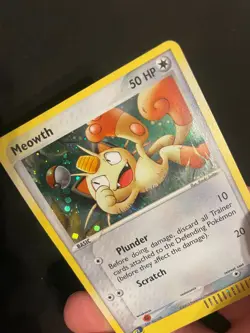 Meowth 013 | 2003 Pokemon WoTC Black Star Promo | LP Lightly Played - Image 3