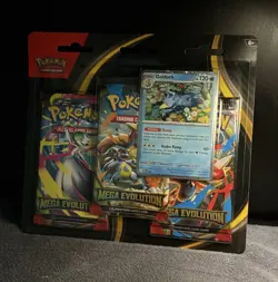 Mega Evolution Pysduck Triple Blister - Pokemon TCG - Factory Sealed/New✅ - Image 1