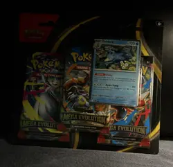 Mega Evolution Pysduck Triple Blister - Pokemon TCG - Factory Sealed/New✅ - Image 2