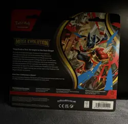 Mega Evolution Pysduck Triple Blister - Pokemon TCG - Factory Sealed/New✅ - Image 3