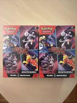 2x Pokemon TCG Scarlet & Violet Destined Rivals Booster Bundle (Factory Sealed) - Image 1
