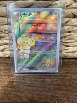 Pokemon TCG Fidough 213/198 Scarlet & Violet Base Illustration - Image 1