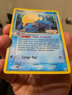 Pokemon TCG Sealeo (43/92) - Legend Maker Stamped REVERSE HOLO (LP+) - Image 4