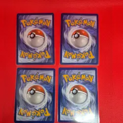 Pokemon English White Flare IR 4 card lot MINT - Image 2