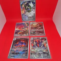 Pokemon English White Flare IR 5 card Lot - Image 1