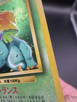 Venusaur 003 Base Set Old Back Holo Rare Japanese Pokemon Card - Image 4