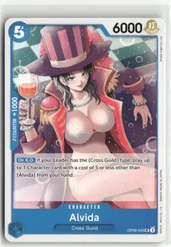 Alvida OP09-043 UC Emperors in the New World One Piece Card Game - Image 1