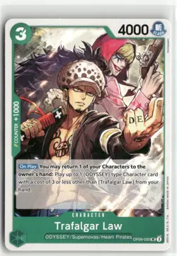Trafalgar Law OP09-030 UC Emperors in the New World One Piece Card Game - Image 1