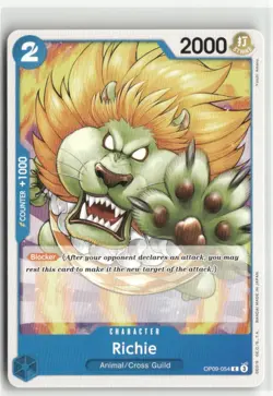 Richie OP09-054 C Emperors in the New World One Piece Card Game - Image 1
