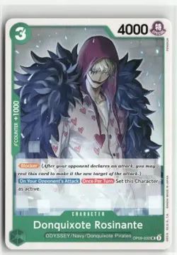 Donquixote Rosinante OP09-032 UC Emperors in the New World One Piece Card Game - Image 1