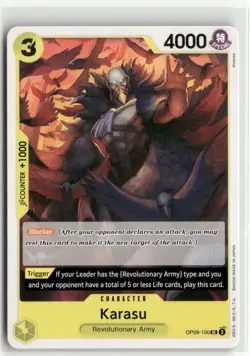 Karasu OP09-100 UC Emperors in the New World One Piece Card Game - Image 1