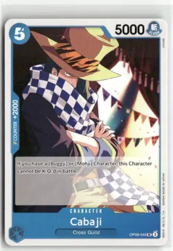 Cabaji OP09-045 UC Emperors in the New World One Piece Card Game - Image 1