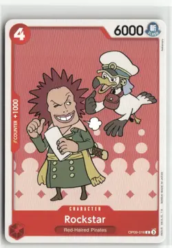 Rockstar OP09-016 C Emperors in the New World One Piece Card Game - Image 1