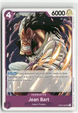Jean Bart OP09-066 UC Emperors in the New World One Piece Card Game - Image 1