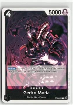 Gecko Moria OP09-085 C Emperors in the New World One Piece Card Game - Image 1