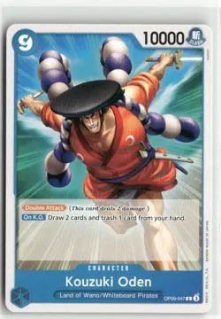 Kouzuki Oden OP09-047 C Emperors in the New World One Piece Card Game - Image 1
