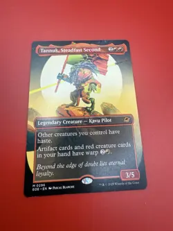MTG Tannuk, Steadfast Second 0296 Borderless Edge of Eternities Reg NM - Image 3