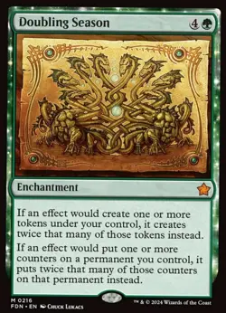 [1x] Doubling Season - Foil Near Mint, English Foundations Singles MTG Magic - Image 1
