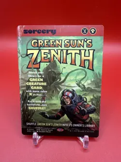 MTG Green Sun’s Zenith 0127 Showcase Edge of Eternities Special Guests Reg NM - Image 1