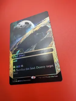 MTG Strip Mine 0040 Borderless Foil Edge of Eternities: Stellar Sights Reg NM - Image 5