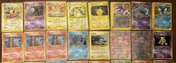 Vintage Pokemon Old Back 1996-2000 Japanese 70+ Cards Holo Mew Charizard Rare JP - Image 2