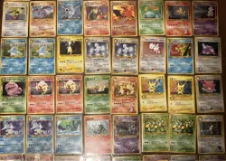 Vintage Pokemon Old Back 1996-2000 Japanese 70+ Cards Holo Mew Charizard Rare JP - Image 3