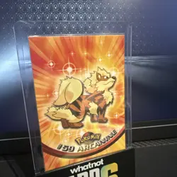 Topps Pokemon 59 Arcanine Black Label NM - Image 1