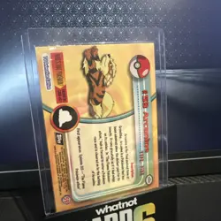 Topps Pokemon 59 Arcanine Black Label NM - Image 2